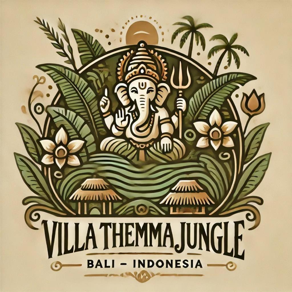 Villa Themma Jungle - Sumptuous 3Br Luxury Villa With Majestic Jungle View North Of Ubud Ngoại thất bức ảnh