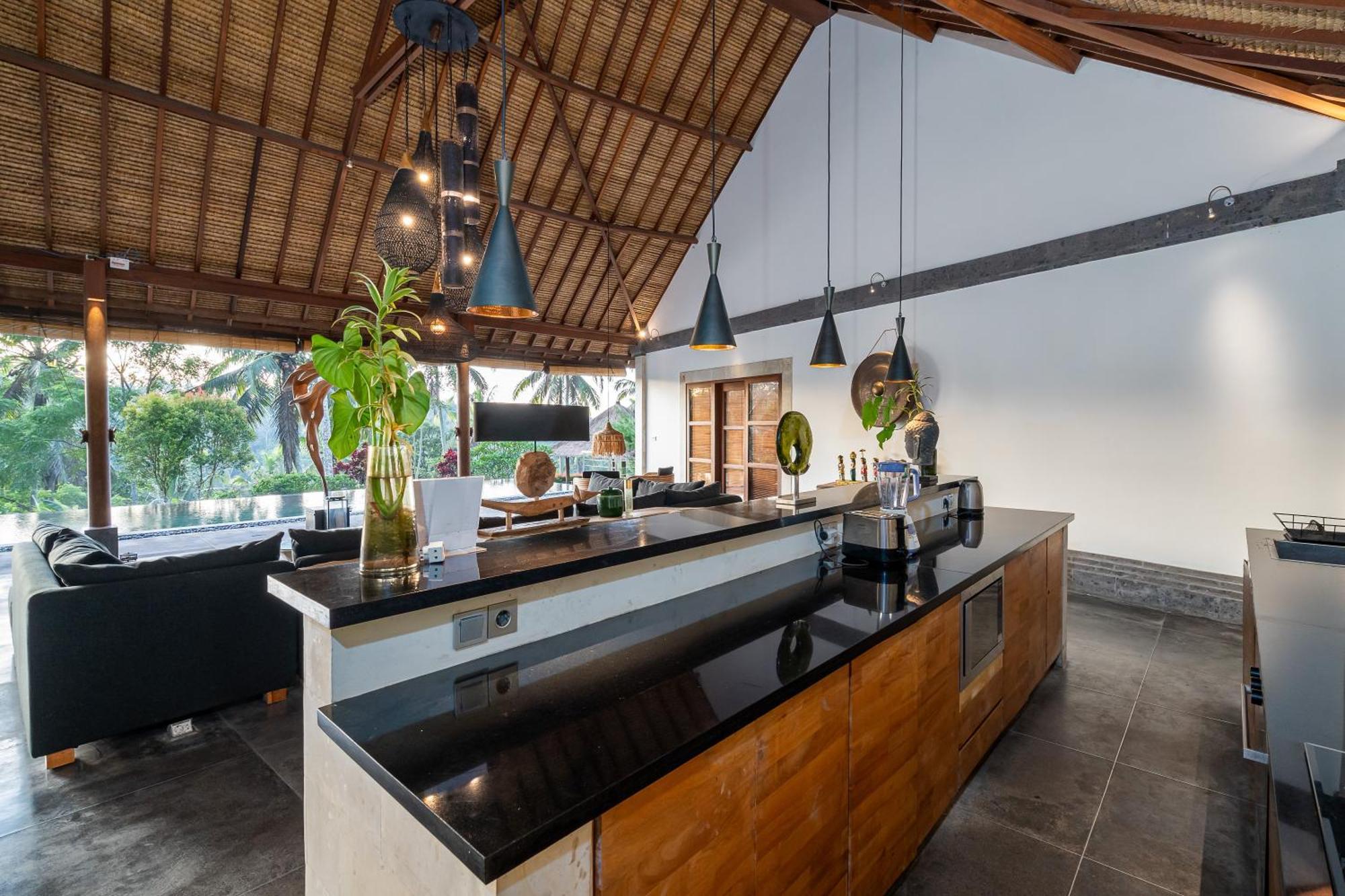 Villa Themma Jungle - Sumptuous 3Br Luxury Villa With Majestic Jungle View North Of Ubud Ngoại thất bức ảnh