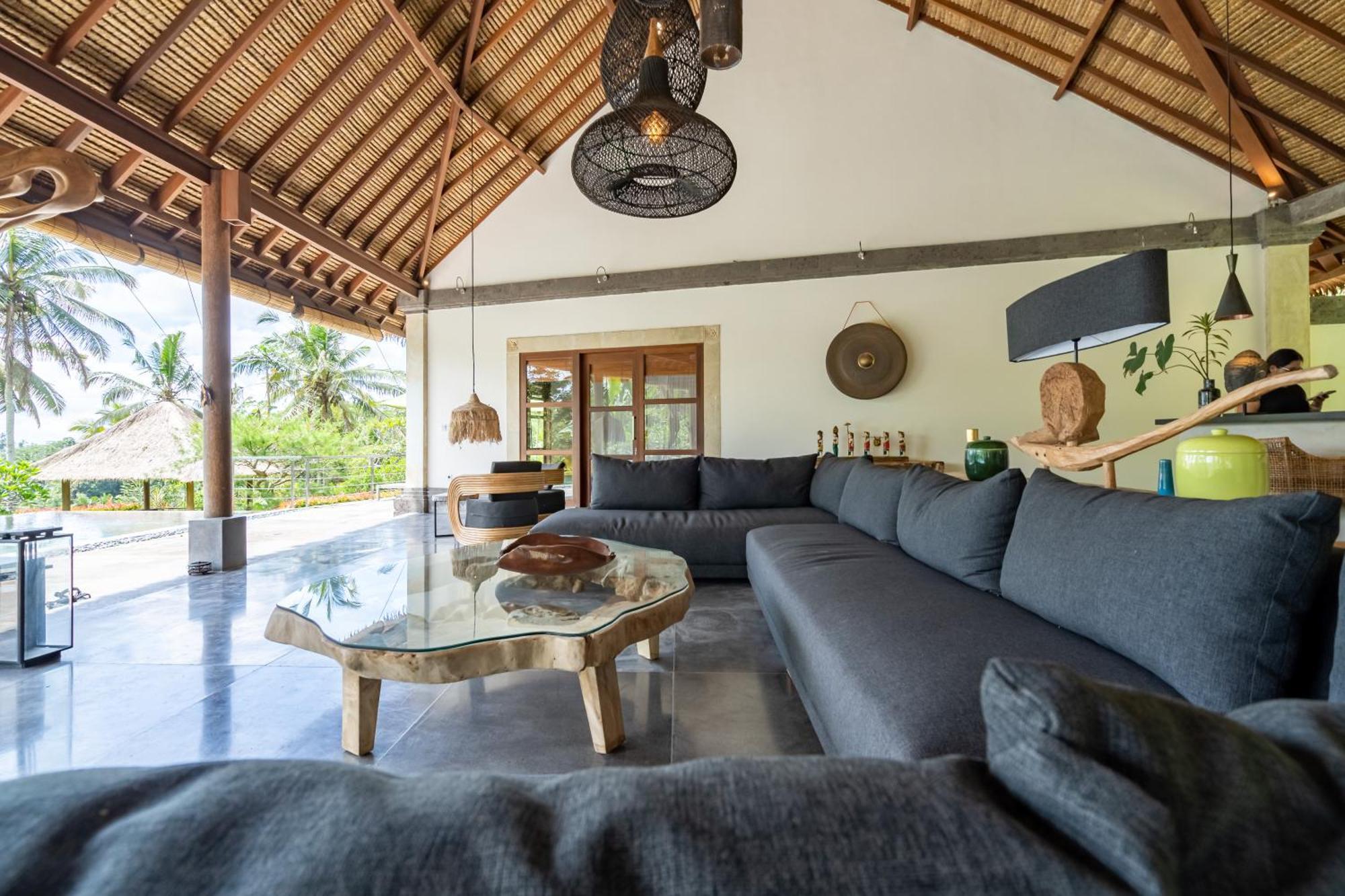 Villa Themma Jungle - Sumptuous 3Br Luxury Villa With Majestic Jungle View North Of Ubud Ngoại thất bức ảnh