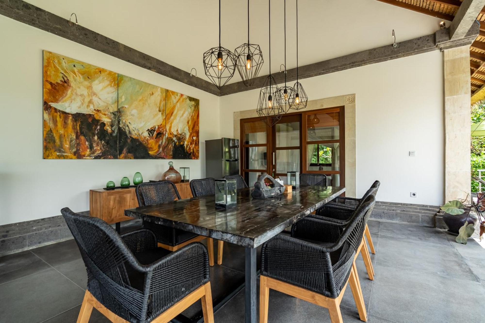 Villa Themma Jungle - Sumptuous 3Br Luxury Villa With Majestic Jungle View North Of Ubud Ngoại thất bức ảnh