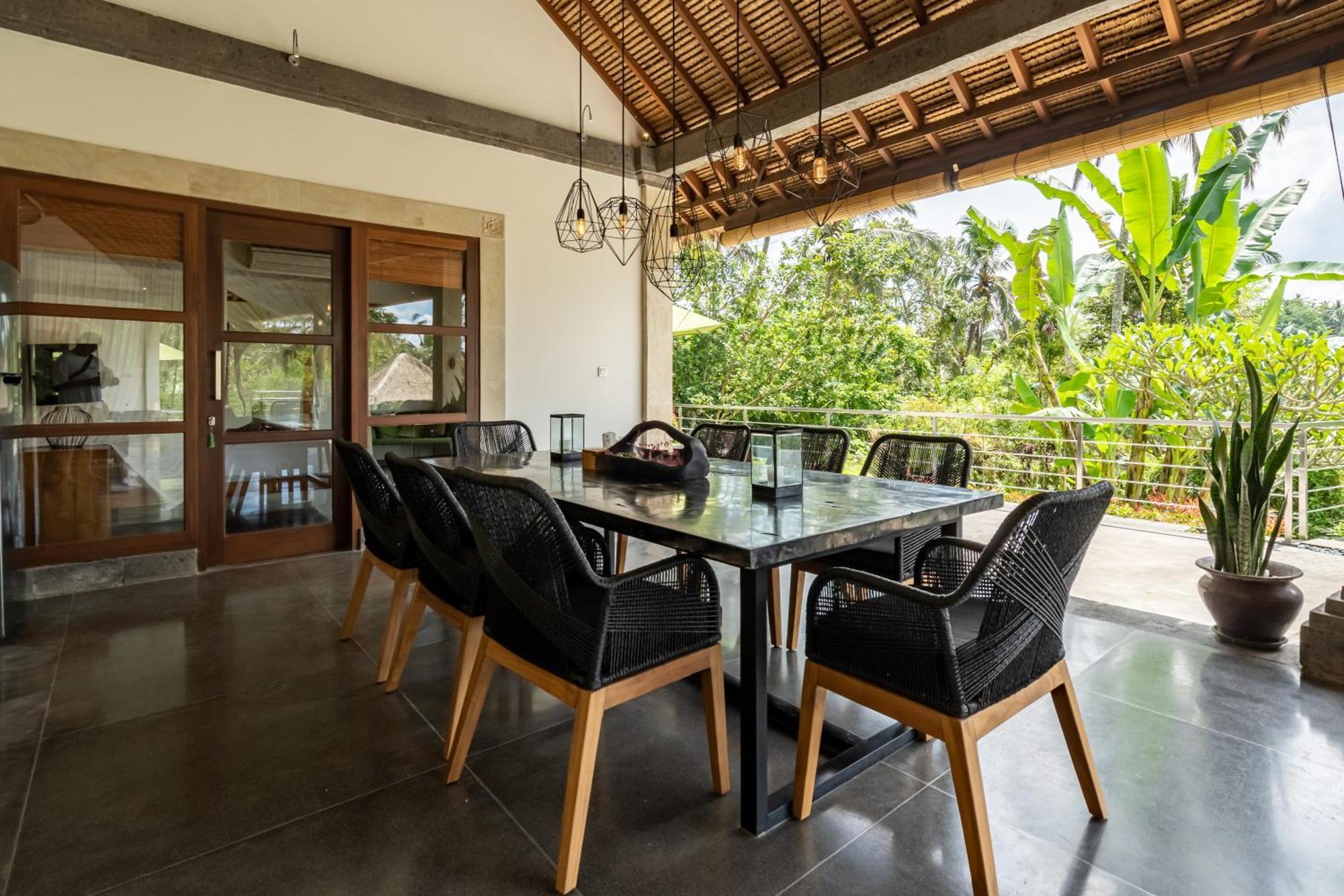 Villa Themma Jungle - Sumptuous 3Br Luxury Villa With Majestic Jungle View North Of Ubud Ngoại thất bức ảnh