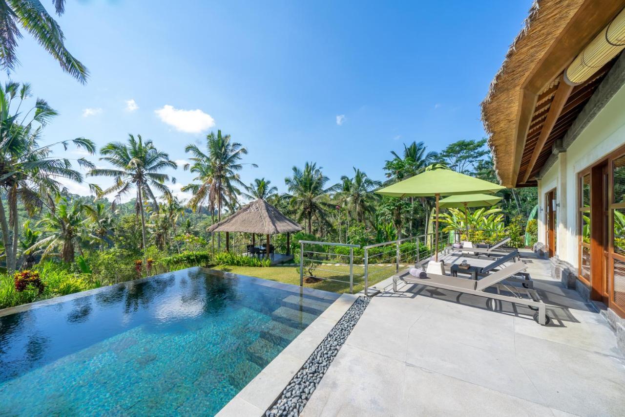 Villa Themma Jungle - Sumptuous 3Br Luxury Villa With Majestic Jungle View North Of Ubud Ngoại thất bức ảnh
